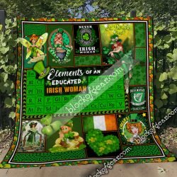 Elements Of An Educated Irish Woman Quilt Geembi™