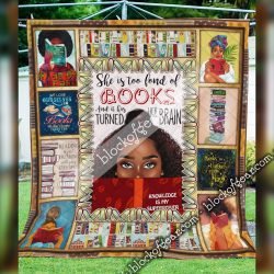 This Black Girl Loves Reading Books Quilt Geembi™