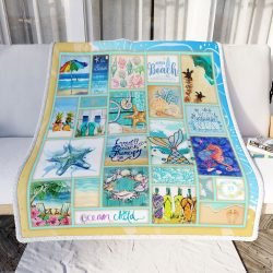 Beach Life Sofa Throw Blanket Geembi™