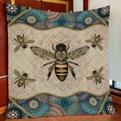 Bee Mandala Quilt Blanket Geembi™