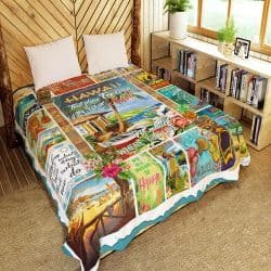 Aloha Hawaii That Place Forever In Your Heart Quilt Blanket Geembi™