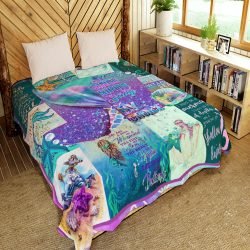 Salty By Choice Mermaid Quilt Blanket Geembi™