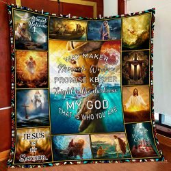 Christian Jesus Quilt Blanket Geembi™
