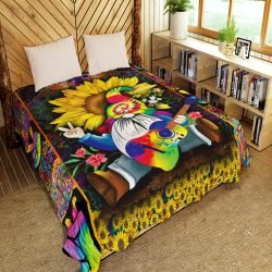 Hippie Gnome Quilt Blanket Geembi™