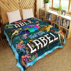 See The Able Not The Label Quilt Blanket Geembi™