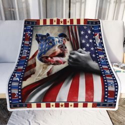 Pitbull American Sofa Throw Blanket Geembi™