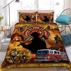Firefighter Quilt Bedding Set Geembi™