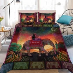 Elephant Dream Quilt Bedding Set