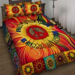 Every Little Thing Is Gonna Be Alright Sunflower Quilt Bedding Set Geembi™