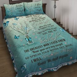 Angel Husband Butterfly Quilt Bedding Set Geembi™