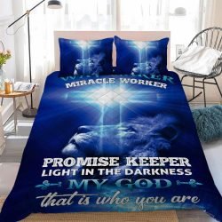 Way Maker Miracle Worker Jesus Christ Quilt Bedding Set Geembi™