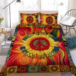 Every Little Thing Is Gonna Be Alright Sunflower Quilt Bedding Set Geembi™