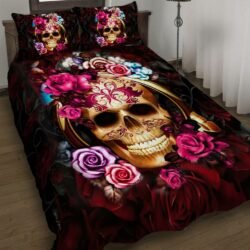 Skull Quilt Bedding Set Geembi™