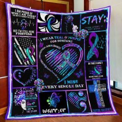 Suicide Prevention Awareness Quilt Blanket Geembi™