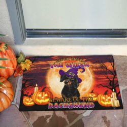 Dachshund Doormat Halloween THB3296DMv1