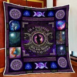 Witch Quilt Blanket I’m A Daughter Of The Sun And Moon THH3286Q