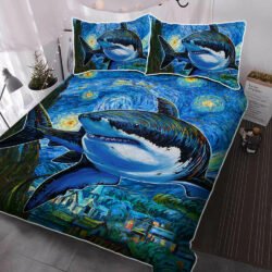 Shark Quilt Bedding Set LHA1692QS Geembi™