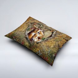 Wife To Husband Deer Couple Pillowcases