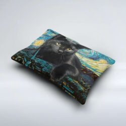 Black Cat Starry Night Pillowcases Geembi™
