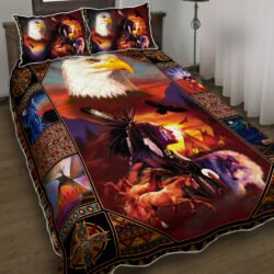 Beautiful Native American Inspired Quilt Bedding Set Geembi™