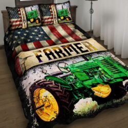 Farmer Tractor Quilt Bedding Set Geembi™