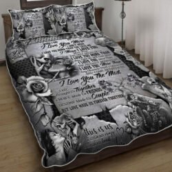 Skull Couple In Love Quilt Bedding Set Geembi™