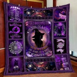 December - The Soul Of A Witch Quilt Blanket Geembi™