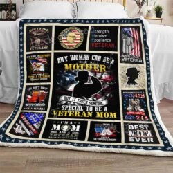 Veteran Mom Sofa Throw Blanket Geembi™