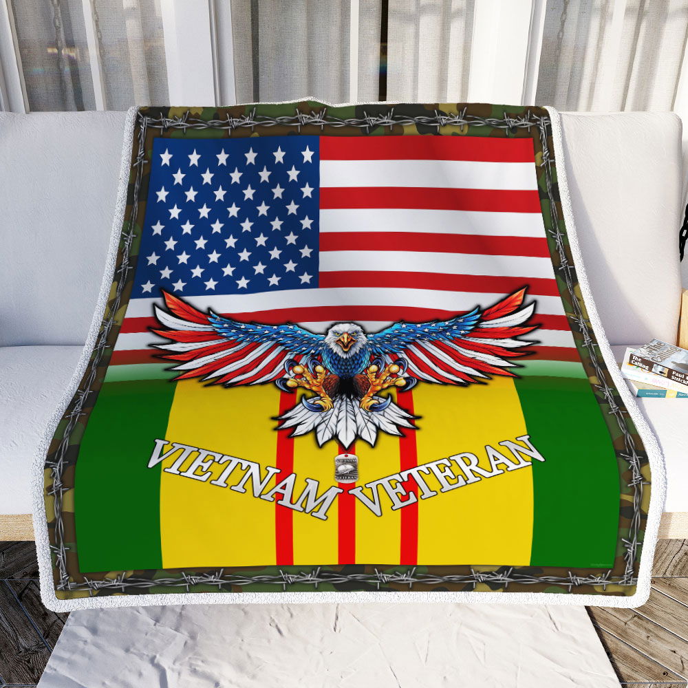 Vietnam Veteran Sofa Throw Blanket Geembi™ - Geembi