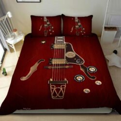 Electric Guitar Quilt Bedding Set Geembi™