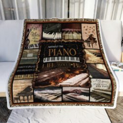 Without The Piano Life Would Bb Sofa Throw Blanket Geembi™