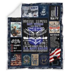 U.S. Navy Veteran Sofa Throw Blanket Geembi™
