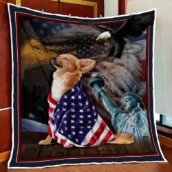 Chihuahua American Patriot Quilt Blanket Geembi™
