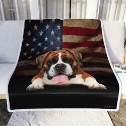Boxer Dog Sofa Throw Blanket Geembi