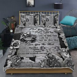 Skull Couple In Love Quilt Bedding Set Geembi™