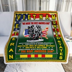 Vietnam Veteran Sofa Throw Blanket Geembi™