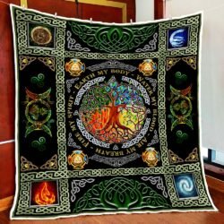 Tree Of Life. Earth My Body Quilt Blanket Geembi™