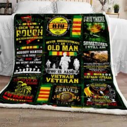 Vietnam Veteran Sofa Throw Blanket Geembi™