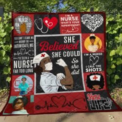 She Believed She Could So She Did Quilt NP223 Geembi™