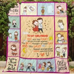 My Girlfriend - You Are The First Thought Of Every Morning Quilt SS151 Geembi™