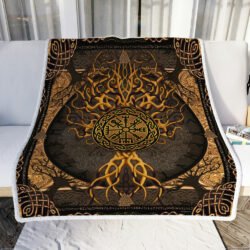 Tree Of Life Viking Sofa Throw Blanket Geembi™