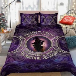 Wicca Pagan. The Soul Of A Witch Quilt Bedding Set Geembi™