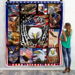 Eagle. American Pride. God Bless America Sofa Throw Blanket Geembi™