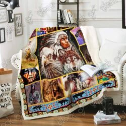 Native American Sofa Throw Blanket NP195 Geembi™