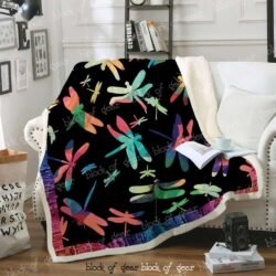 Dragonfly Sofa Throw Blanket DK468 Geembi™