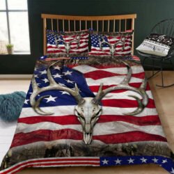 Deer Skull Quilt Bedding Set Geembi™