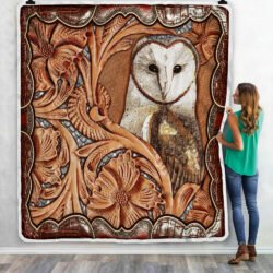 Owl Vintage Sofa Throw Blanket Geembi™