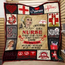 Proud To Be A Nurse Quilt Th580 Geembi™