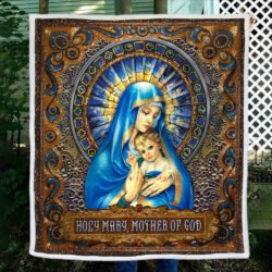 Holy Mary, Mother Of God Sofa Throw Blanket ANL234B