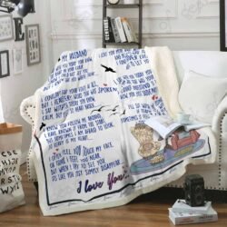 My Husband, I sat with you today Sofa Throw Blanket WP71 Geembi™
